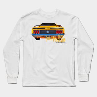 1970 Ford Mustang Mach 1 Fastback Long Sleeve T-Shirt